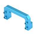 Miniatyrbillede 3 af 8: Opgraderingstilbehør Aluminium Legering Servo Fastgørelsesbeslag til Wltoys 12428 / FY03 RC Bil