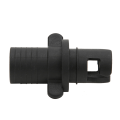 Miniatyrbillede 5 af 7: 1 par cykelbremsekabel Gearskiftekonnektor Line Regulator Justeringshushætte (sort)