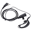 Miniatyrbilde 7 av 8: Walkie Talkie Ørepropp K Hodehodetelefon Klipp Hodetelefon for BAOFENG UV3R PLUS UV5R UV5RA UV5RB UV5RD