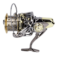 Pikkukuva 6 / 8: GX Fishing Spinning Reel Ruostumattomasta Teräksestä Valmistettu Laakeri Vasen/Oikea Vaihdettavat Kahva Pyörä GX10000