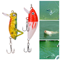 Miniatyrbilde 8 av 8: T0046 5 stk Universal Livaktig Ferskvanns Hard Bait Grasshopper Minnow Sett Kunstig Fiske Agnssett