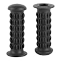 Miniatyrbilde 2 av 8: Universal Motorsykkel Gummi Håndtak Motorsykkel Styret 25‑28mm Svart