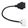 Miniatyrbild 2 av 8: OBD 16-stift till 26-stifts adapterkabel Hög flexibilitet Stabil transmissionsbyte för Tesla Model 3 Y