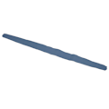 Miniatyrbild 7 av 8: Dashboard Dash Cover Snygg Starkt skydd Robust Dashboard Cover Pad Ersättning för Tesla Model 3 Y Blue 4175 Mocka