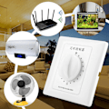 Miniatyrbillede 6 af 8: Intelligent Indendørs Vandpumpe Timer - 220V, 15 Minutters Nedtælling, Mekanisk Styring