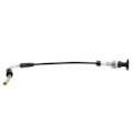 Miniatyrbilde 1 av 8: Forgasserkabel 990‑662‑002 svart reservedel for HSR42 HSR45 HSR48