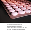 Miniatyrbillede 8 af 8: Macaron Bageplade - Non-Stick Silikonmåtte til Perfekt Bagværk og Cookies