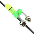 Miniatyrbilde 2 av 8: 20 stk LED Fiske Stang Bite Alarm Klokker Ring Fiske Agns Alarm Fiske Alarm Natt Fiske LED Fiske Tilbehør