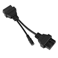 Pikkukuva 2 / 8: Diagnostiikka-adapterikaapeli 12-nastainen OBD1 - 16-nastainen OBD2 20cm/7.9in Sopii Mitsubishiin