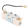 Miniatyrbillede 7 af 8: Tændspoles Modstand Metal Keramik Slidstærk Enhed til 1,5 Ohm Klassisk Bil