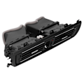 Miniatyrbillede 3 af 8: Midterpanel A/C Luftventilgitter 64229209136 Elektroplettet Type Passer til F10 F11 F18 2010‑2016