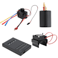 Pikkukuva 8 / 8: 3650 3900KV Harjaton Moottori 60A ESC+Ohjelmointi Kortti Jäähdytyselementti Sarja 1/10RC Autolle