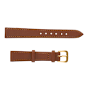 Miniatyrbild 4 av 8: Unisex Universal Spännstift-Armbandsur Rem i PU-Läder Ersättningsarmband Tillbehör Brun 14mm / 0,55 tum
