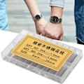 Miniatyrbild 8 av 8: 1,3 mm/1,4 mm 8–26 mm Urbandsstift Friktionsstång Sortiment Urmakare Tillbehör