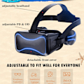 Miniatyrbilde 2 av 8: VR-headset med fjernkontroll 3D-briller Virtuell virkelighet headset for VR-spill og 3D-filmer