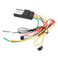Miniatyrbilde 8 av 8: 2,4GHZ trådløs startsperre Lydalarm Antikapringsmotorlås for 24V billastebilbussbobil