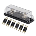 Miniatyrbilde 1 av 8: 6 stk ANL sikring med sikringsholderblokk 60A 80A 100A 150A 250A 300A for bilbåtlydstereo