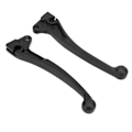 Miniatyrbillede 8 af 8: Par bremsegreb sort aluminiumslegering erstatning for el-scooter GY6 50 125 150