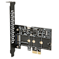 Miniatyrbillede 4 af 8: PCIE til SATA Udvidelseskort 6Gbps PCIE til SATA3.0 M2 NGFF Udvidelseskort Adapterkort til WinXP til Win7 8 10 11 til Linux M2 SATA Riser Kort
