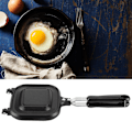 Miniatyrbillede 2 af 8: 2-i-1 Non-stick Dobbeltsidig Stegepande og Sandwichbrødrister