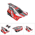 Pikkukuva 8 / 8: Vakio 1/16 mittakaavan Off Road -koria RC-autolle REMO (Punainen D5602)