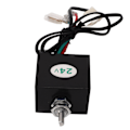 Miniatyrbillede 7 af 8: 10A AC Fordamper temperaturkontrolkontakt Responsiv Justerbar Universal til busser Lastbiler 24V