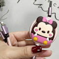 Miniatyrbild 5 av 5: 3 i 1 Laddare Date Kabel Typ C för IOS för Android Adapter Infällbar Snabbladdning Multifunktion Bärbar Typ 8