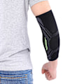 Miniatyrbillede 6 af 8: Sort Sports Albue Støtte Ærme - Unisex Arm Beskytter