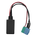 Miniatyrbilde 2 av 8: 59,1 tommer Bluetooth 5.0 AUX-kabel lydadapter med mikrofon, passer for stereo 8-pinners og 6-pinners porter