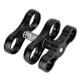Miniatyrbillede 6 af 8: Mini Butterfly Ball Clip Dykkerlys Klemme Adapter Beslag til Gopro i Aluminium