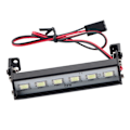 Miniatyrbilde 1 av 8: Modellbil Lysstang Universal Høylys 6 LED Utbyttingssett for 1/10 Kraner Lastebiler 70mm