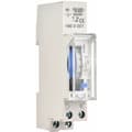 24-timmars mekanisk timer, 15 minuters minimumtimer, skenmontering, inbyggt batteri, SUL180a, AC220-240V