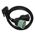 Pikkukuva 7 / 8: DB15 - 6P J1708 9p J1939 diagnostinen adapterikaapeli 402048 Plug and Play Korkea joustavuus kuorma-autolle