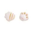 Kattass Silikon Hörnbeskydd, Vit, 2-pack, 3.8cm, Babysäkerhetskantskydd för Möbler
