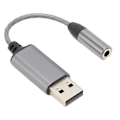 Pikkukuva 1 / 8: USB-sovitin 2 in 1 Laaja yhteensopivuus Älykäs siru Kompakti Kestävä Helppokäyttöinen USB - Aux-kaapeli kotiin ja toimistoon
