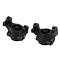 Miniatyrbillede 8 af 8: 1 par aluminiumslegering forreste C-sæde CNC C-hub til Axial RBX10 Ryft 1/10 RC Crawler bilreservedele Sort