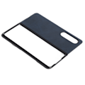 Miniatyrbild 2 av 8: Läderfodral för Samsung Galaxy Z Fold 3 Mobiltelefon Anti-Repskydd Stötsäkert Omslag Blå