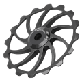 Miniatyrbillede 5 af 8: MEIJUN 16T cykelbagskifter MTB landevejscykler Keramisk lejeskive Styrehjulsdele Sort