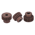 Miniatyrbillede 6 af 8: 3 stk. RC 3.175mm 48DP 21T Stål Pinion Gear Sæt til 1/10 RC Bil Børsteløs Børstet Motor