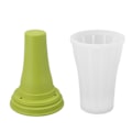 Miniatyrbillede 7 af 8: Slushie Maker Cup Quick Frozen 150ml Stor Kapacitet Drikkefremstilling med låg til sommer Grøn