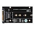 Pikkukuva 5 / 8: NGFF M.2 Key M SSD - SFF-8639 -sovittimen piirilevyn emolevyn vaihto Ultrabook Mini SATA:lle