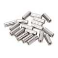 Miniatyrbillede 1 af 8: 20 stk. runde møtrikker M6x1.0 10 L25mm stangkoblingsmøtrikker gevindhylser i rustfrit stål