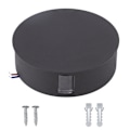 Miniatyrbillede 1 af 8: Væglampe LED Moderne Aluminium Udendørs Væglampe til Have Gang Soveværelse 6W AC85‑265V Sort