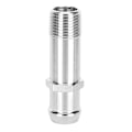 Miniatyrbillede 2 af 8: Forkromet stål vandpumpe fitting varmelegeme slange 1/2in NPT til 3/4in Barb SBC BBC Passer til Chevrolet