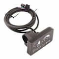 Miniatyrbillede 3 af 8: 48V LED810 Instrument Display Meter Panel Vandtæt til El-cykel E-Scooter