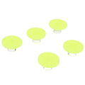 Miniatyrbilde 2 av 8: 5 stk Korallfragmentplugger Fluorescerende Grønn Rund Form Akryl Korallfragment Holder Base for Akvarium Fiskeskål