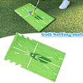 Miniatyrbillede 3 af 8: Træningsmåtte til Swing Detection Batting Mini Øv Træningshjælp Puttemåtte Gave til hjemmekontoret