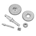 Pikkukuva 5 / 8: RC Vaihteiston Hammaspyöräsarja Hammaspyörä ja Akseli Ruostumaton teräs AXIAL SCX24 AXI90081 AXI00001 AXI00002 1/24 RC-autoon