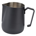 Miniatyrbild 1 av 8: Mjölkskummare Pitcher Tjockare Skummare Kopp 450ml med Spetsig Pip för Kaffemaskin CafeBlack