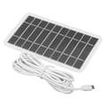 2W 5V Solpanel Oplader Bærbar USB Soloplader Polysilicium til Mobiltelefon Lav Effekt Elektriske Apparater